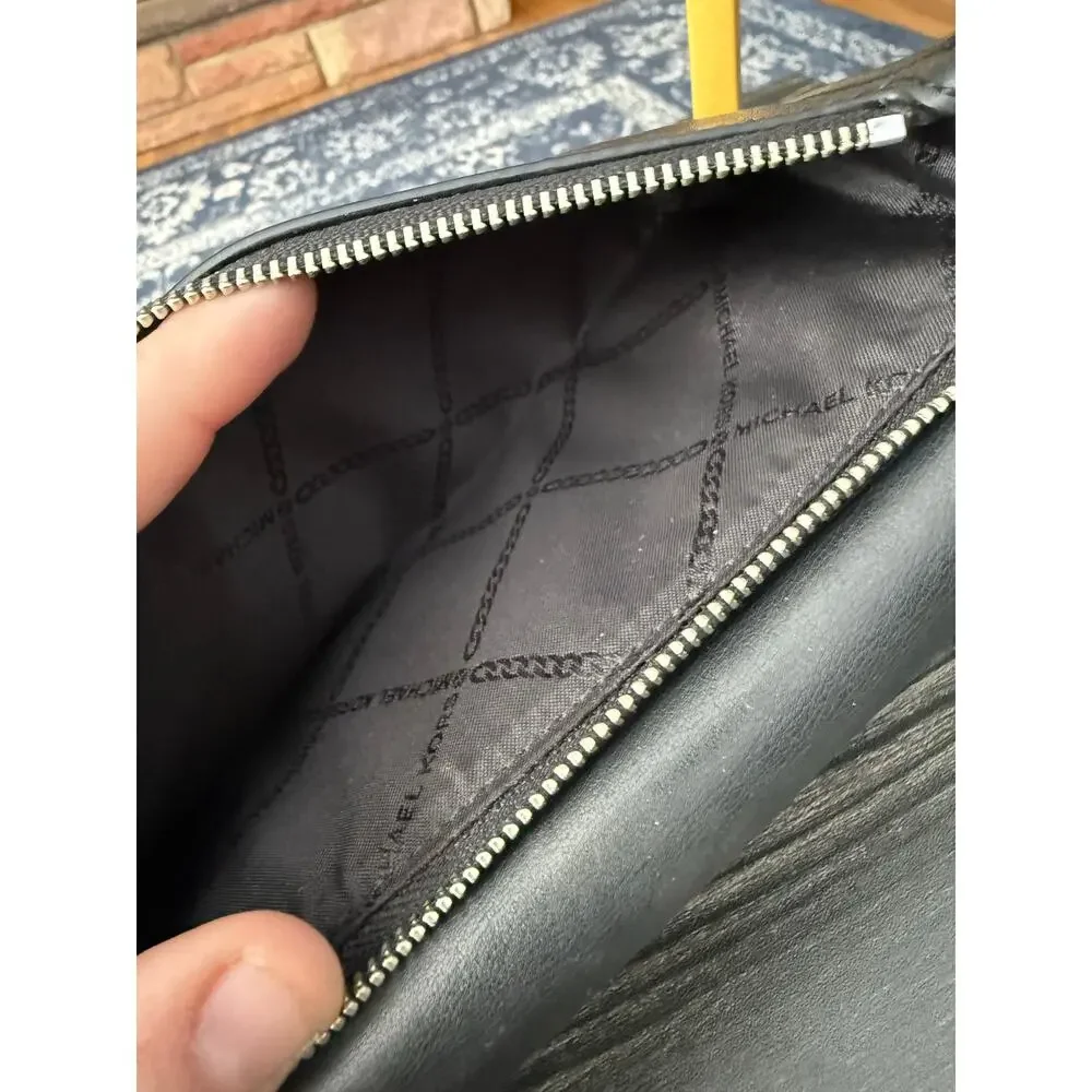 MICHAEL KORS Black Cece Large Wallet